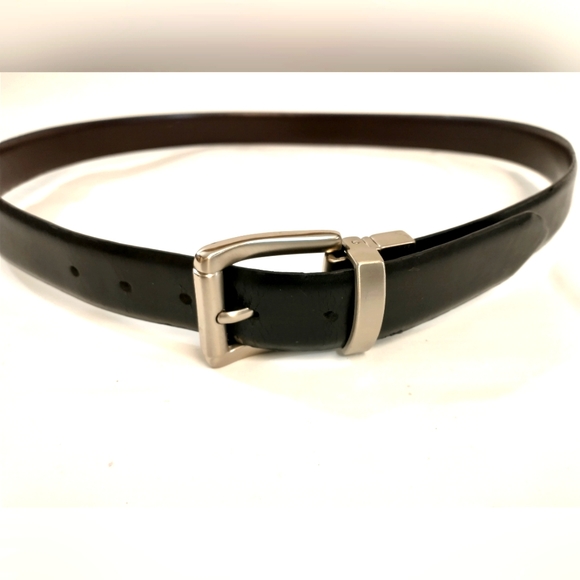 *Host Pick* Dockers Men's Genuine Leather Black Belt 38/95 - Picture 2 of 4